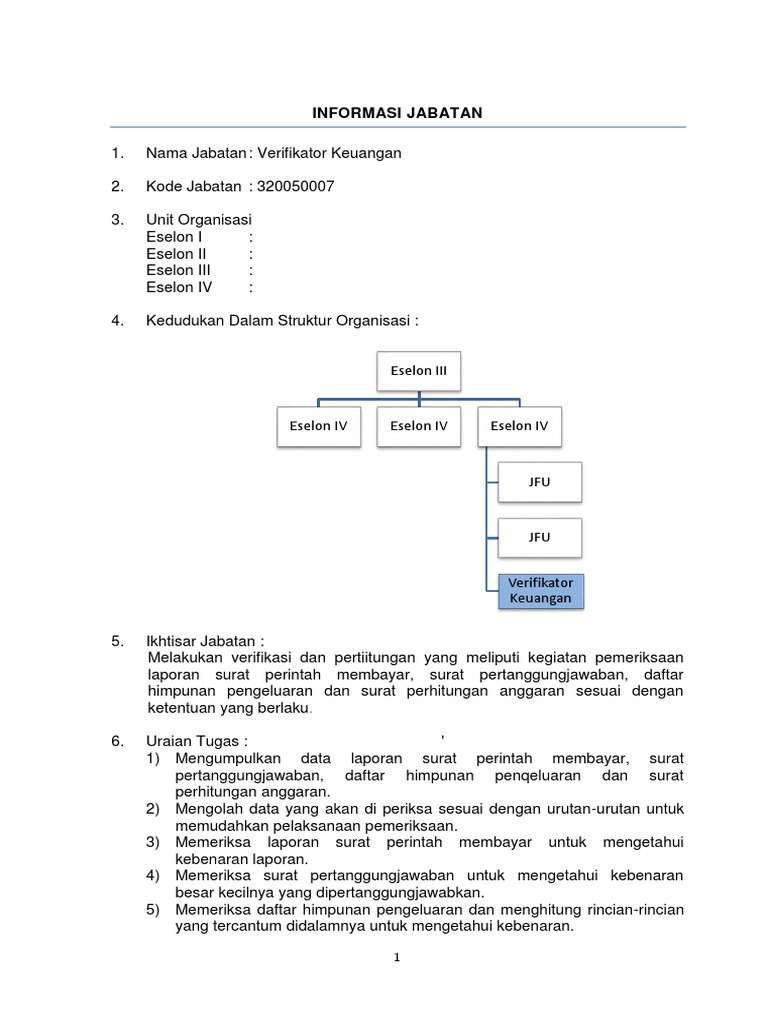 Verifikator Keuangan