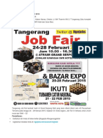 Angerang Job Fair