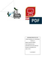 Universidad Pública de El Alto: Carrera: Ingenieria Gas Y Petroquimica Practica # 2