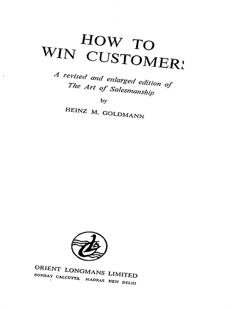 To Win Customers PDF | PDF
