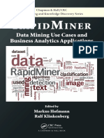 RapidMiner - Data Mining Use Cases and Business Analytics Applications (Hofmann & Klinkenberg 2013-10-25)