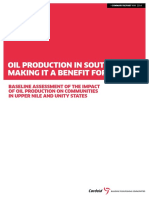 Oil Production in South Sudan Summary Report DEF LRS 1