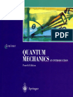 Greiner W. Quantum Mechanics. an Introduction (Springer, 2001)(T)(509s)