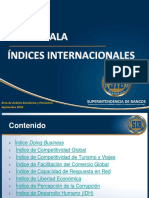 Índices Internacionales, Referidos A 2014-09