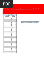 Planilha de Formação de Preço - Pizza