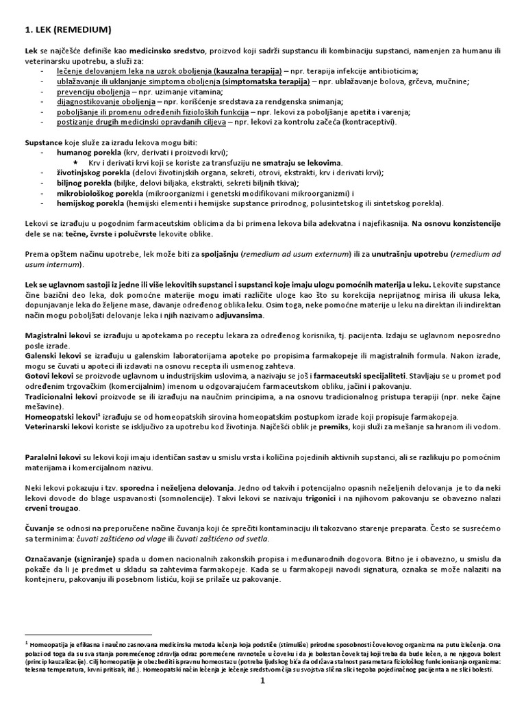 Farmaceutska Tehnologija I | PDF
