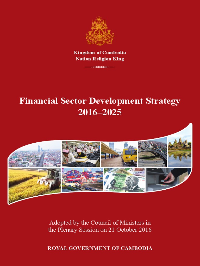 Cambodia Financial Sector Strategy 2025 | PDF | Terrorism Financing ...