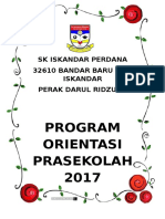 Program Oreintasi Pra 2017