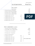 6. Mental Tests