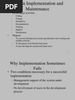 Chapter 13 System Implementation and Maintenance(ForBCA)