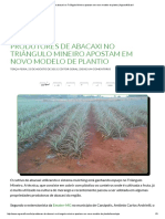 Produtores de Abacaxi No Triângulo Mineiro Apostam em Novo Modelo de Plantio - Agrosoft Brasil