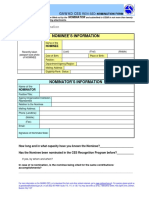 Gawad CES Nomination Form & Guidelines