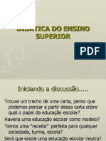 Didatica Do Ensino Superior - Slide 1