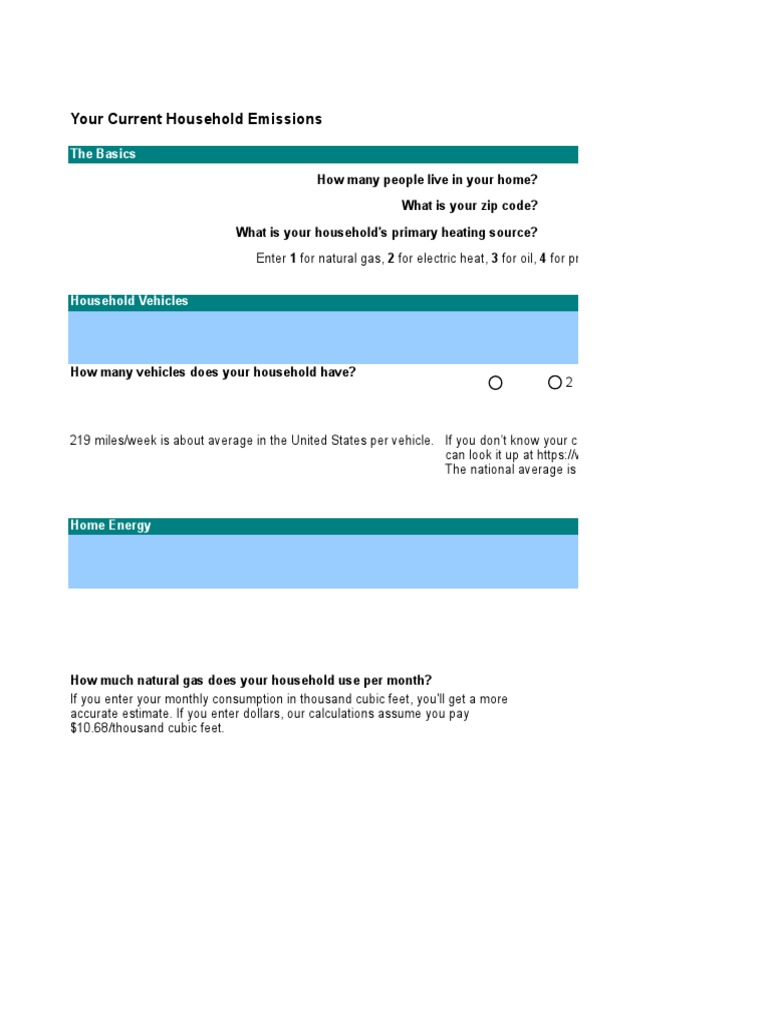 Ghgcalculator Xls Fuel Economy In Automobiles Natural Gas