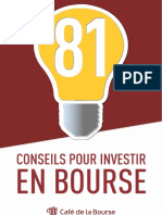 eBook 81 Conseils Pour Investir en Bourse