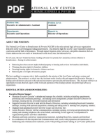 Executive Administrative Assistant Job Description