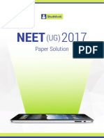 NEET (UG) 2017 Paper Solution PDF