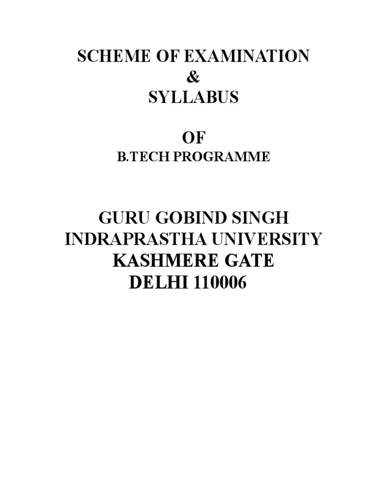 Syllabus PDF Fuels Ordinary Differential Equation