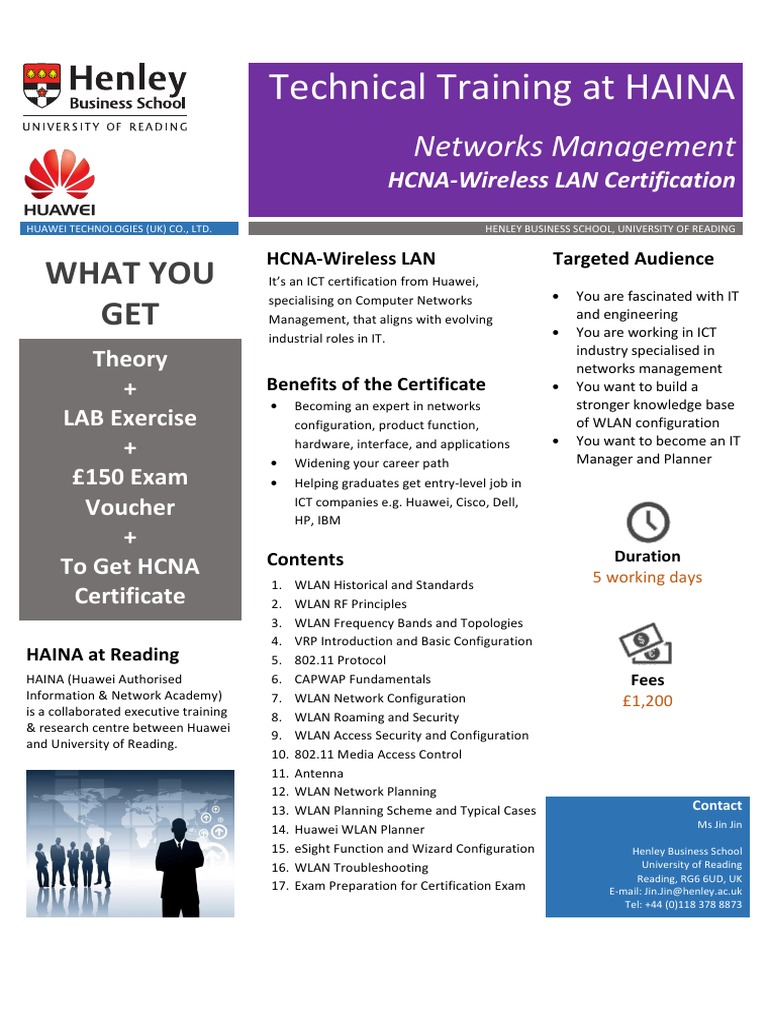 HCNA Wireless LAN Certification Training | PDF | Wireless Lan ...