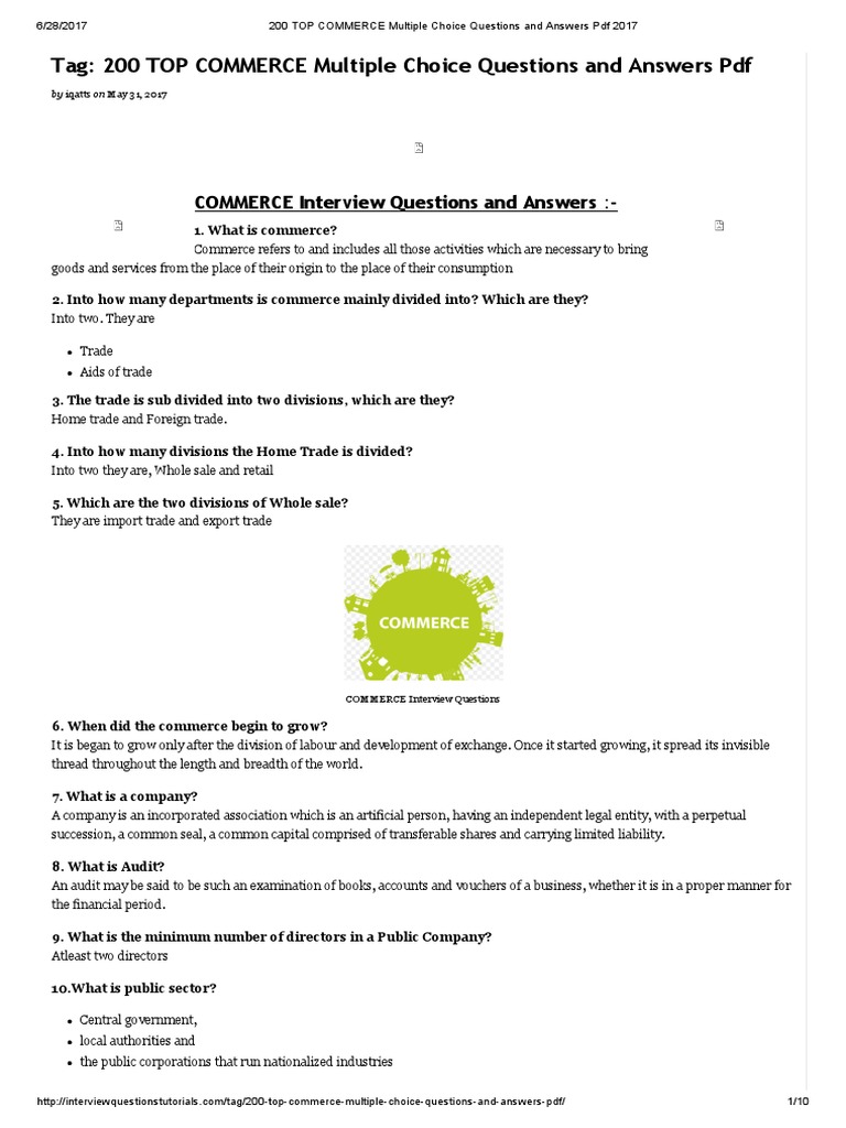 Finance Multiple Choice Questions And Answers Pdf