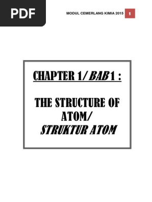 2 Modul Cemerlang Kimia Jpn Pdf Hydrogen Gases