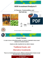 MGMT-6330 Investment Analysis II: Asset Classes, Commodities and Derivatives