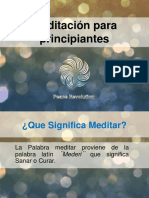 Meditacion para Principiantes