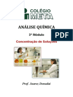 Análise Química 2012 Revisão Soluções