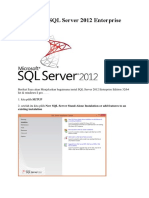 Cara Instal SQL Server 2012 Enterprise Edition