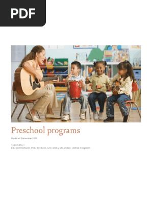 Preschool Programs