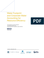 UNEP-2011 - 1 - Water Footprint and Corporate Water Accounting For Resource Efficiency