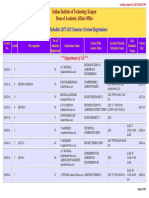 Course Schedule2017181