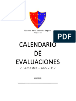 calendario escolar