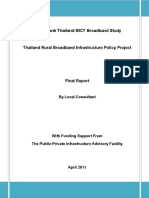 PPIAF-Thailand Rural Telecom Strategy