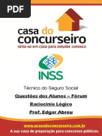 Questoes de Alunos Forum Inss 2015 Raciocinio Logico Edgar Abreu