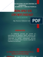 Principio de Oportunidad. Fic