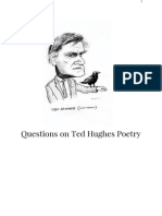 Questions on Ted Hughes Poetry