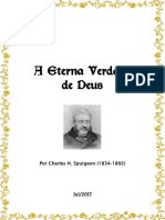 A Eterna Verdade de Deus, Por C. H. Spurgeon