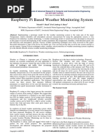 Raspberry Pi Based Weather Monitoring System PDF