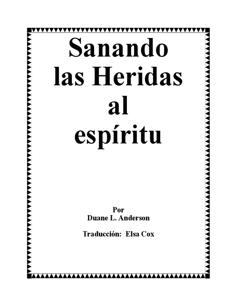 Sanando Las Heridas PDF | Descargar gratis PDF | Víspera | Cristo (título)