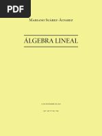 Álgebra Lineal - Mariano Súarez Álvarez