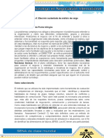 Evidencia 3 Elección Sustentada de Análisis de Cargo