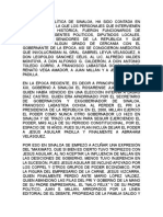 El Maximato de Juan S. Millán y Su Confrontación Con Manuel Clouthier Carrillo. 070517