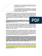 Crescimento e Distribuição dos Protestantes no Brasil