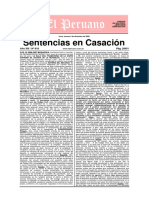 Sentencias en Casacion - Edicion 618 - 4 de Diciembre Del 2009 - 192 Pags. - El Peruano