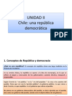 II Unidad - Republica Democracia