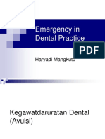 Emergency in Dental Practice - Haryadi Mangkuto