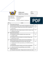 Format Penilaian Hubungan Sosial