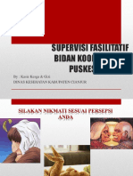 Supervisi Fasilitatif Bidan Koordinator