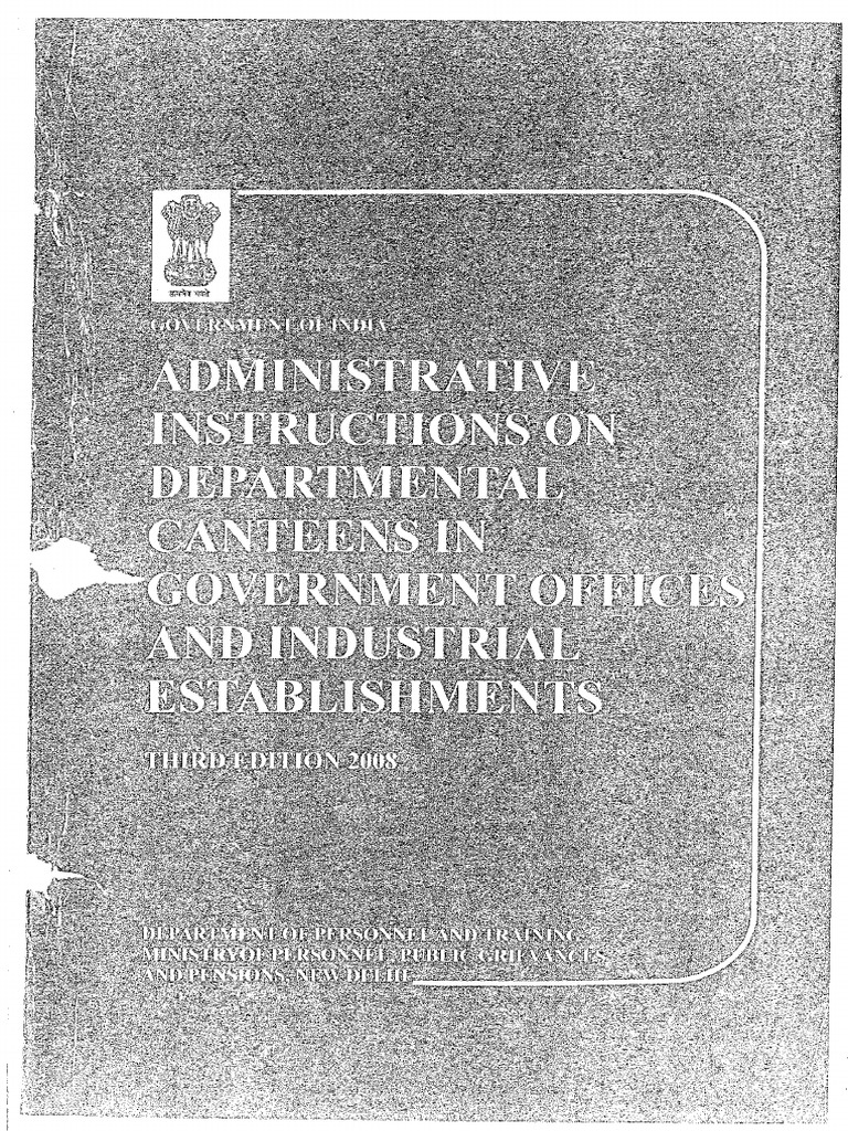 Departmental Canteen PDF